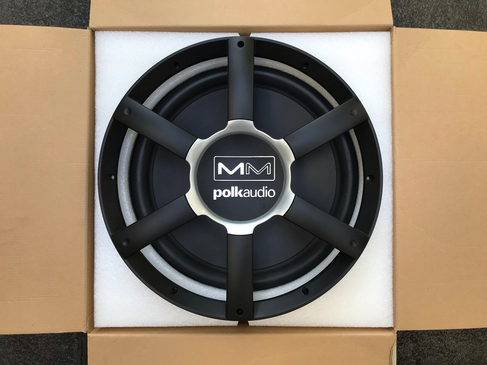 Polk Audio MM1540 15" Subwoofer - Nieuw in doos, Auto diversen, Autospeakers, Ophalen of Verzenden, Nieuw