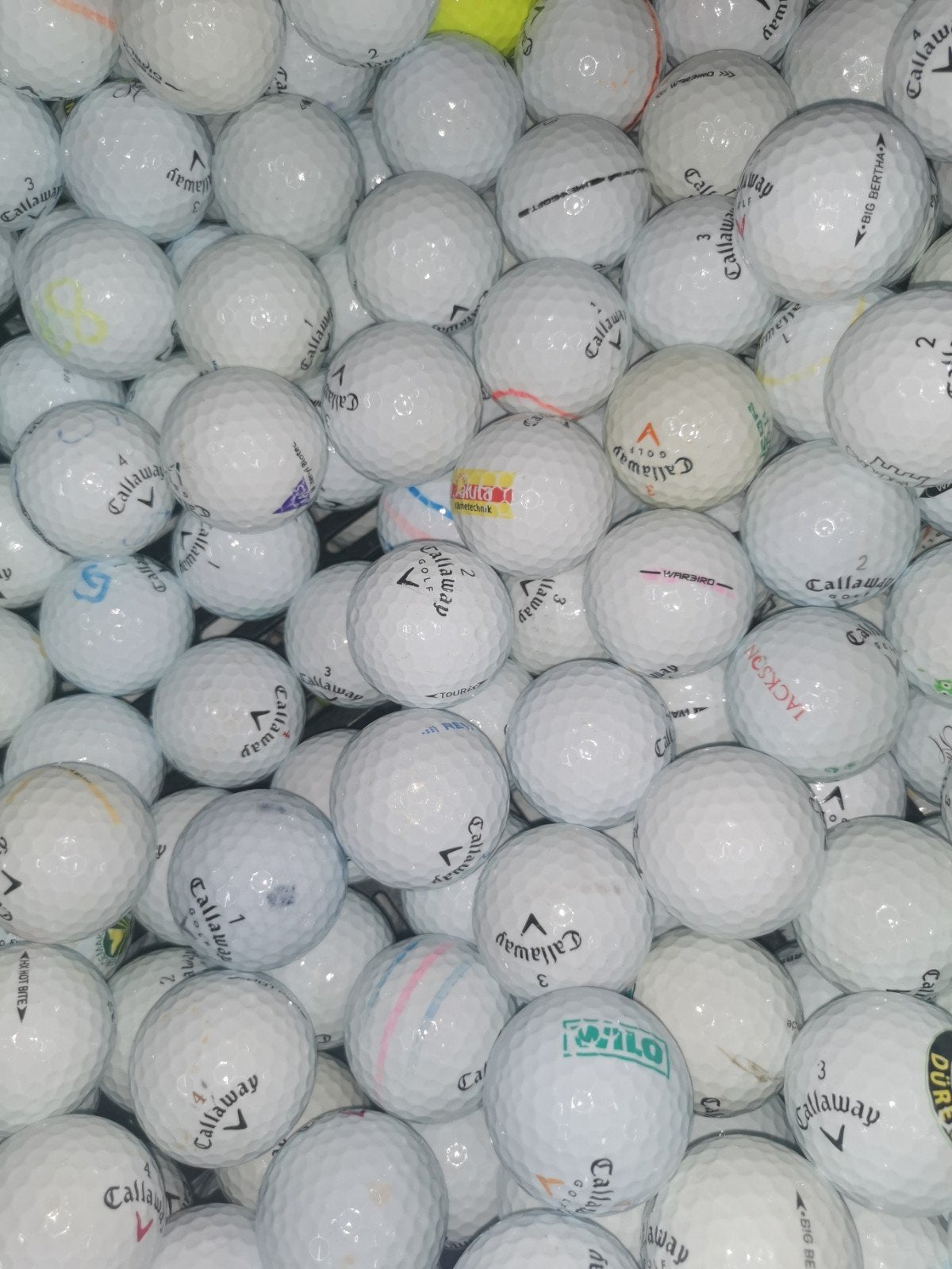 Callaway warbird golfballen AAAA kwaliteit 100 stuks, Ophalen of Verzenden, Bal(len), Callaway
