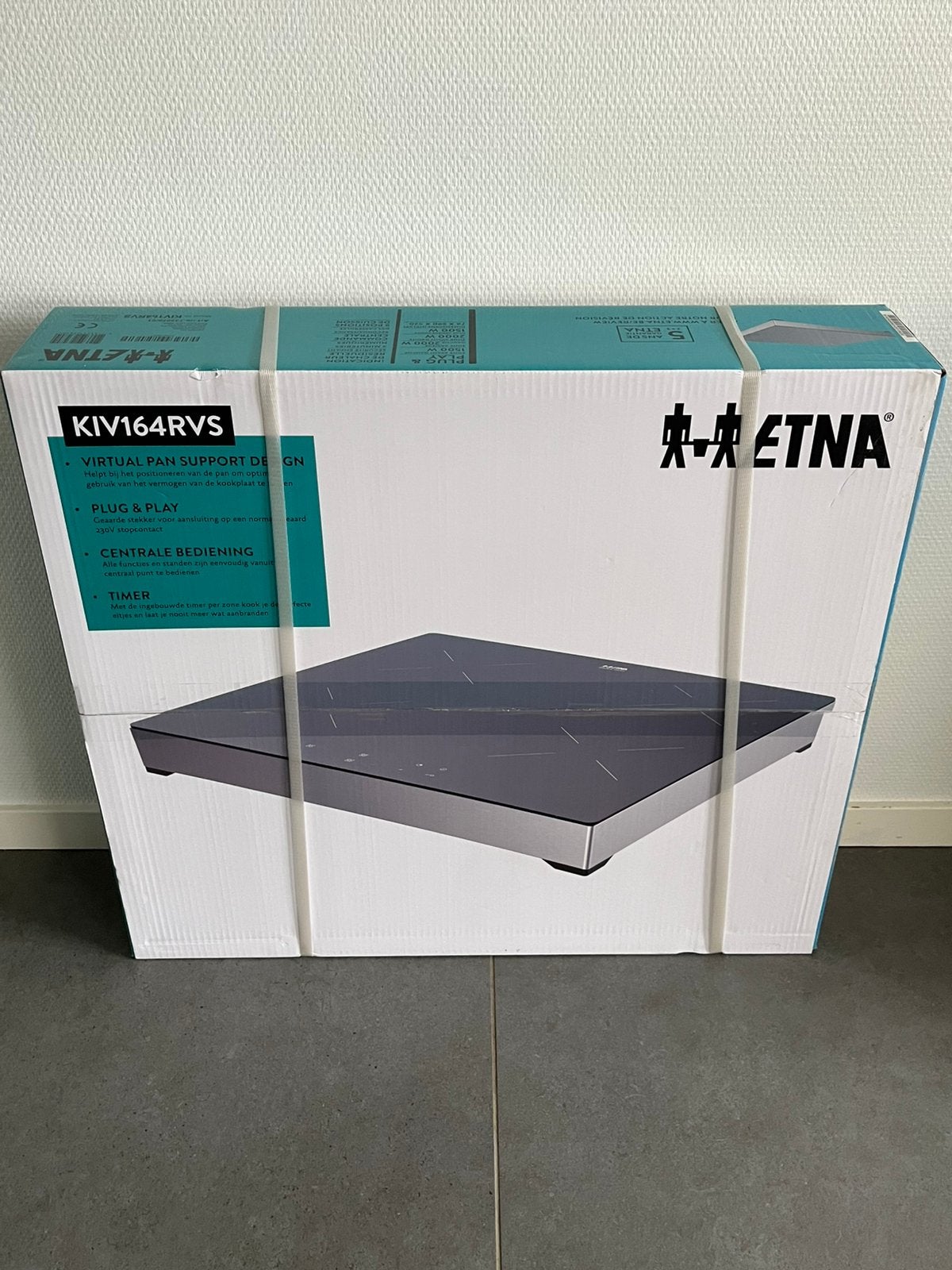 Etna vrijstaande inductiekookplaat, Witgoed en Apparatuur, Ophalen, Nieuw, 4 kookzones, Inductie