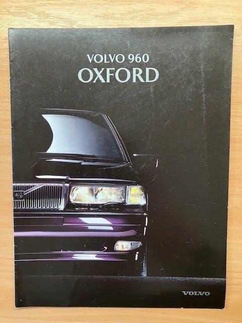 Volvo 960 Oxford brochure uit 1996  NL, Volvo, Zo goed als nieuw, Volvo, Ophalen of Verzenden