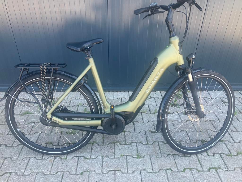 Elektrische sparta c grid fit damesfiets, Fietsen en Brommers, Fietsen | Dames | Damesfietsen, 56 cm of meer, Ophalen, Gebruikt