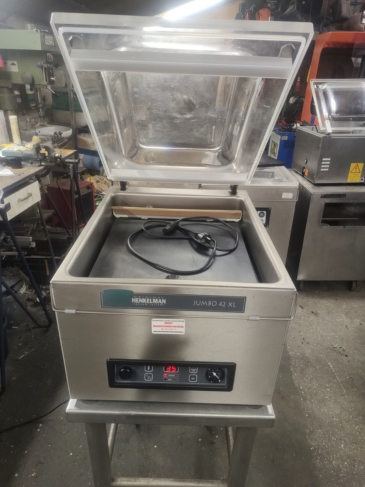 henkelman jumbo 42 XL vacuummachine vacumeermachine 2 x seal, Ophalen, Overige typen