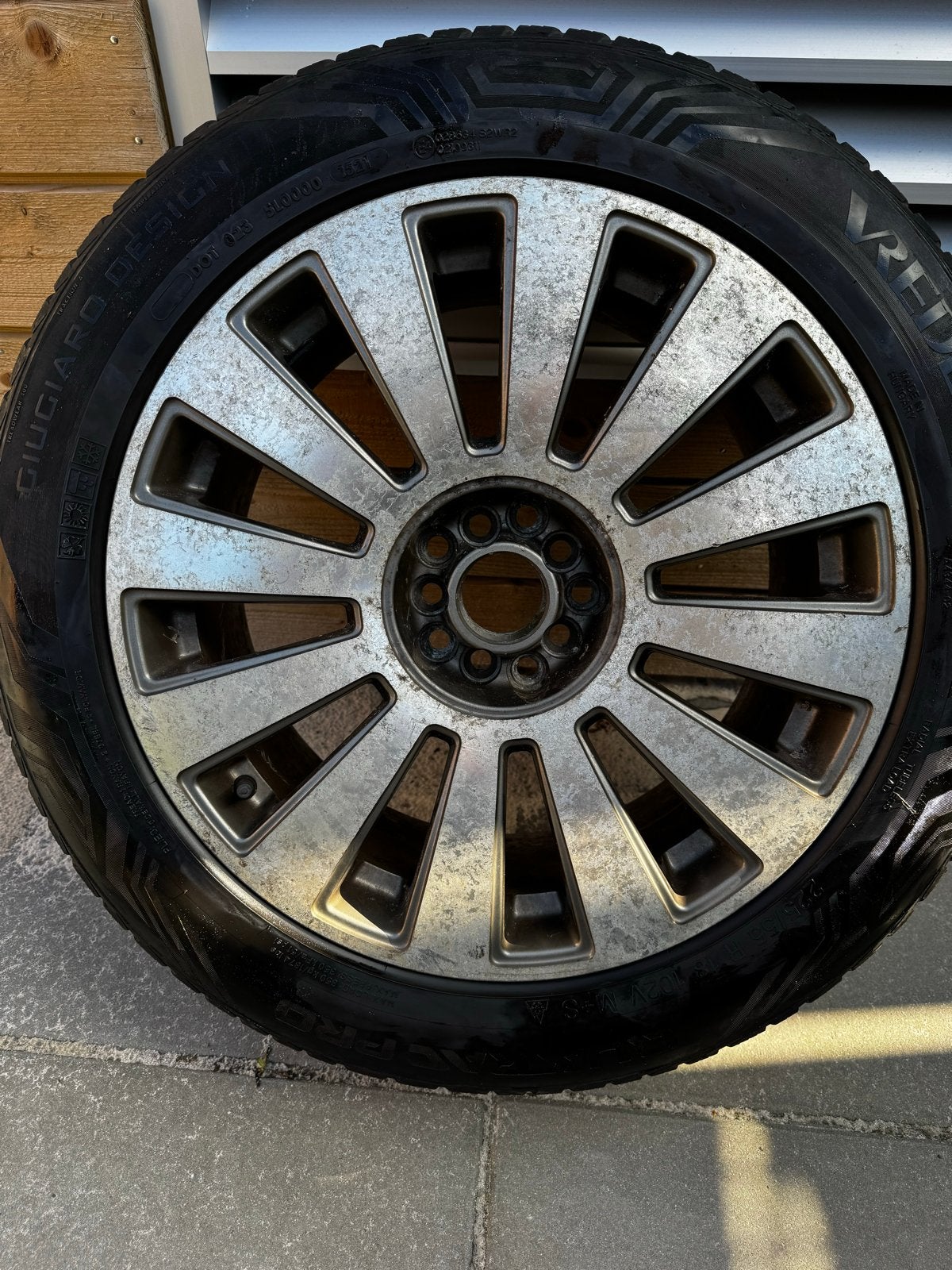 Losse velg multisteek, Ophalen