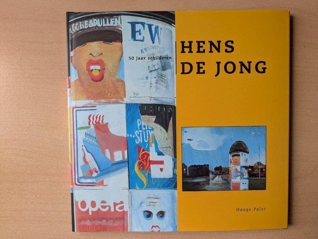 HENS DE JONG / gesigneerde uitgave van Haags Palet, Verzenden, Nieuw, Haags Palet, Schilder- en Tekenkunst