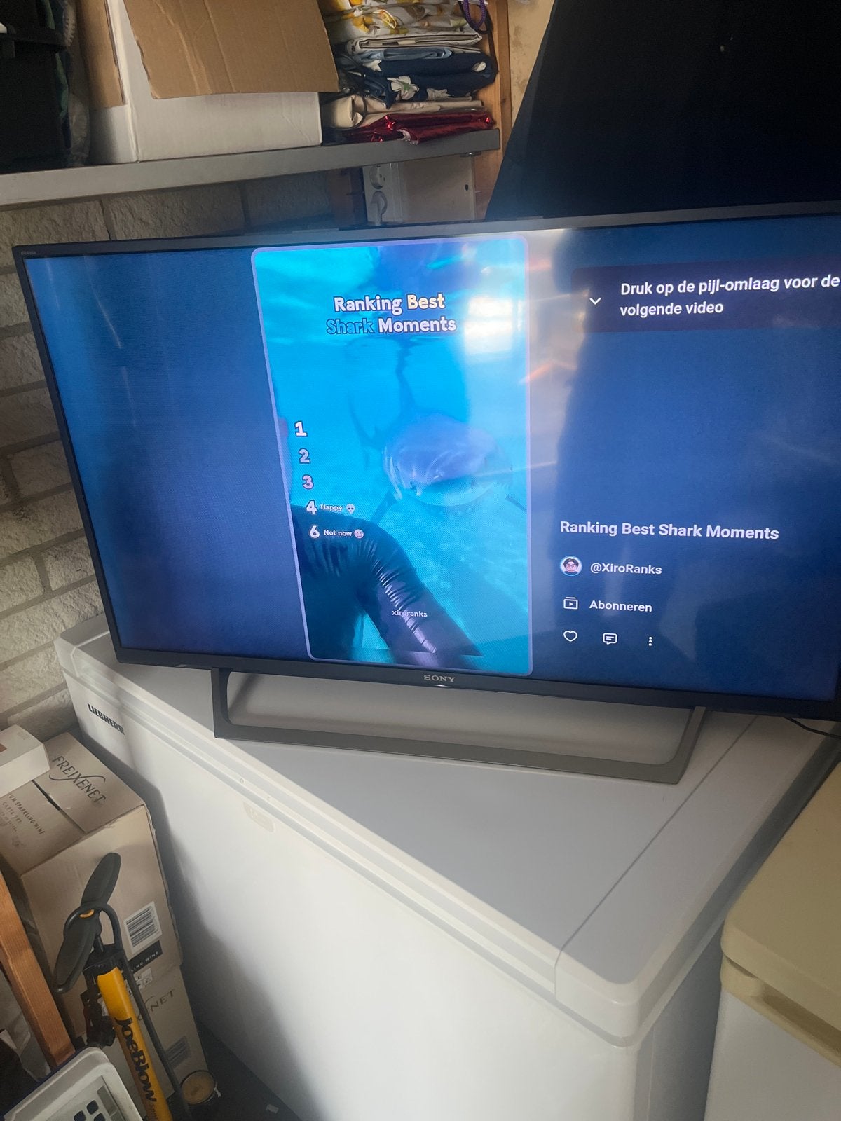 Sony KDL-40WE660 Smart TV - Full HD LED 40 inch, Ophalen, 50 Hz, Smart TV, Full HD (1080p)