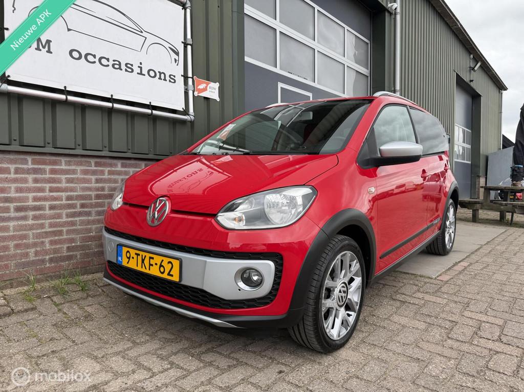 Volkswagen Up! 1.0 cross up!|Airco|Cruise|Stoel vw|Bluetooth, Euro 5, Gebruikt, 4 stoelen, Origineel Nederlands
