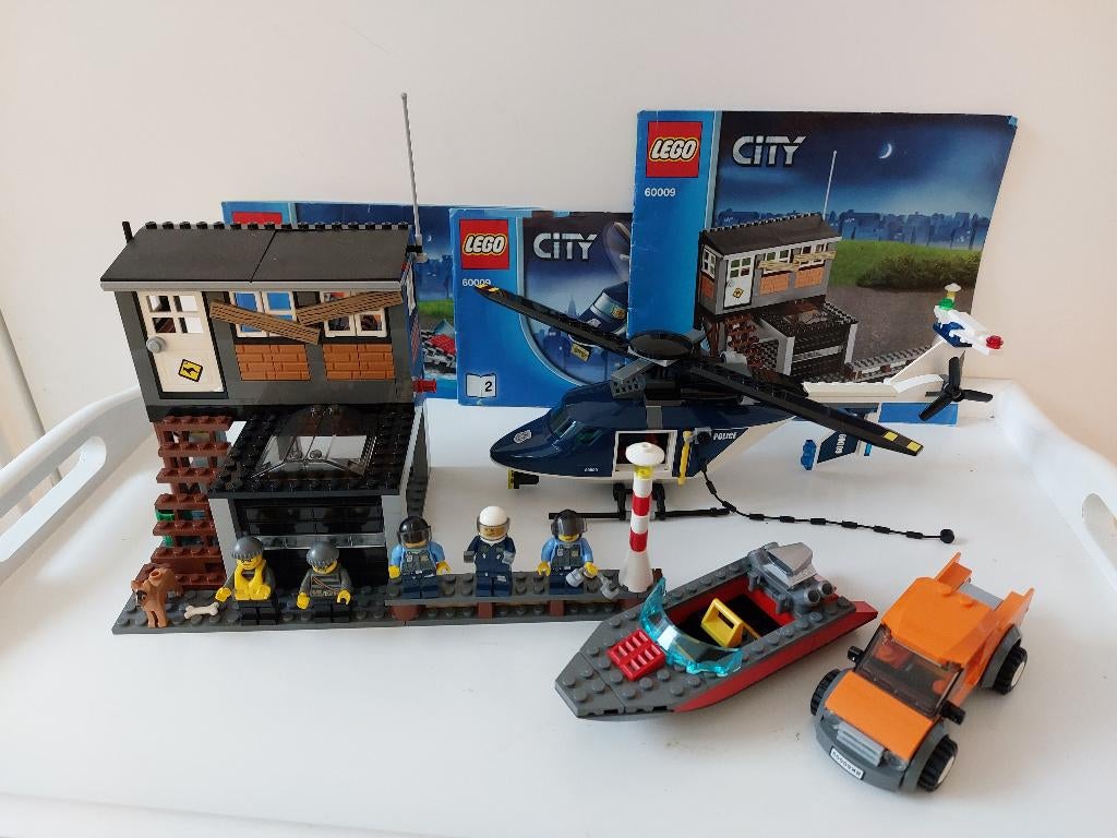 Lego City 60009 Helicopter Arrest / helicopter boevenjacht, Compleet, City, Gebruikte blokjes met nopjes, Lego