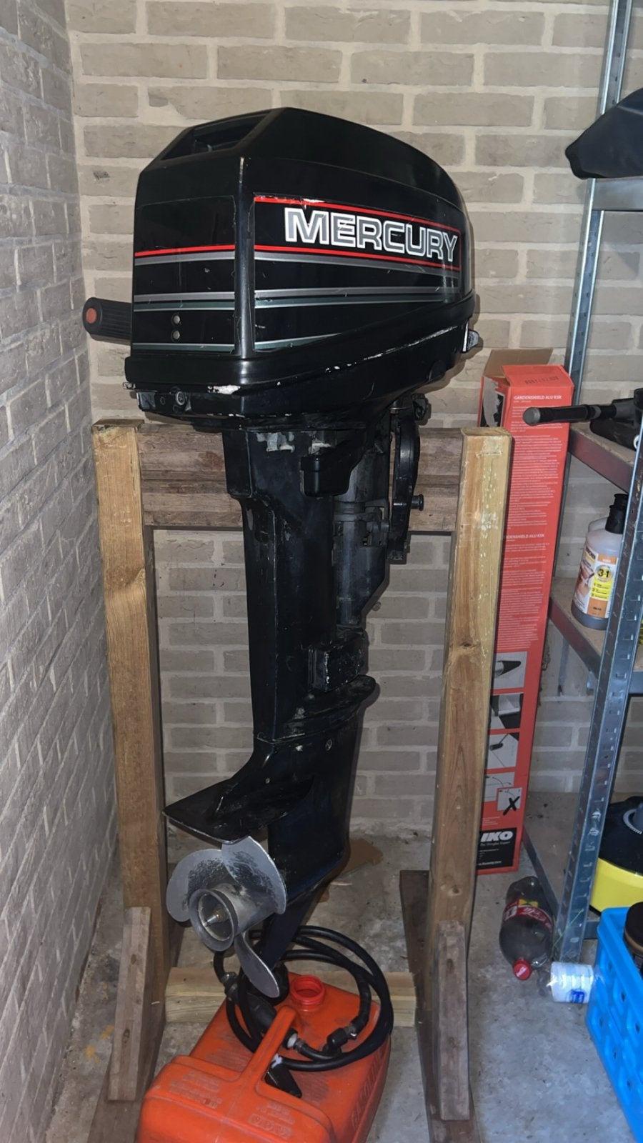 Mercury 6pk 2takt, Ophalen, Gebruikt, Motor en Techniek, Motorboot