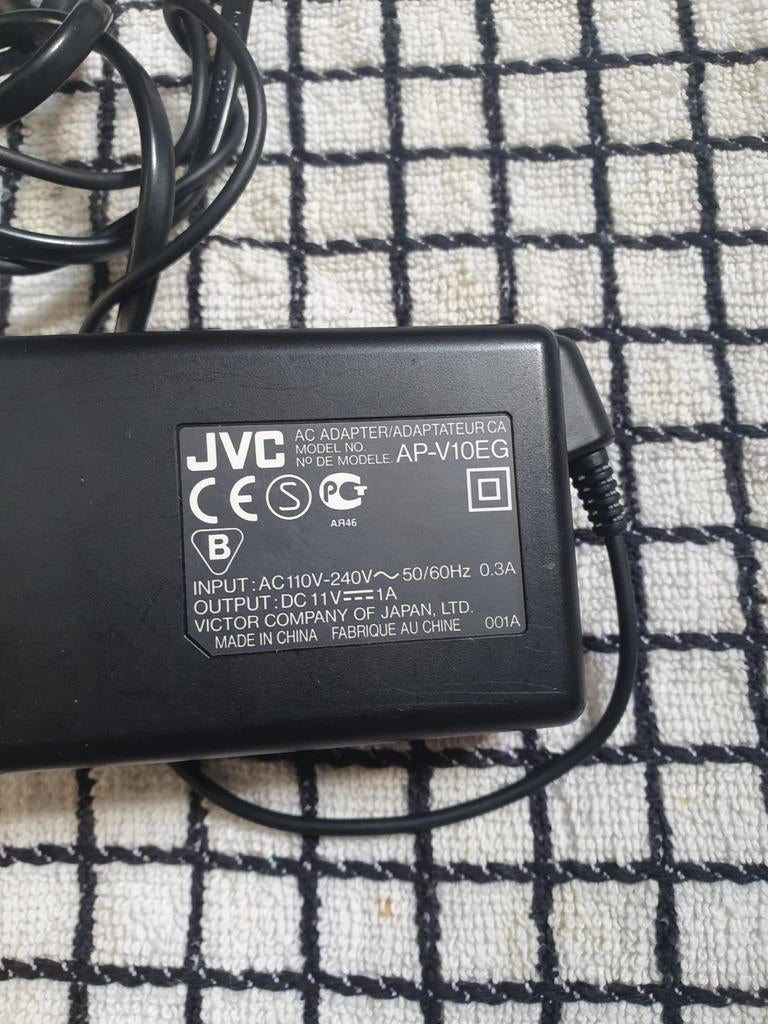 JVC AC Adapter AP-V10EG, Ophalen of Verzenden