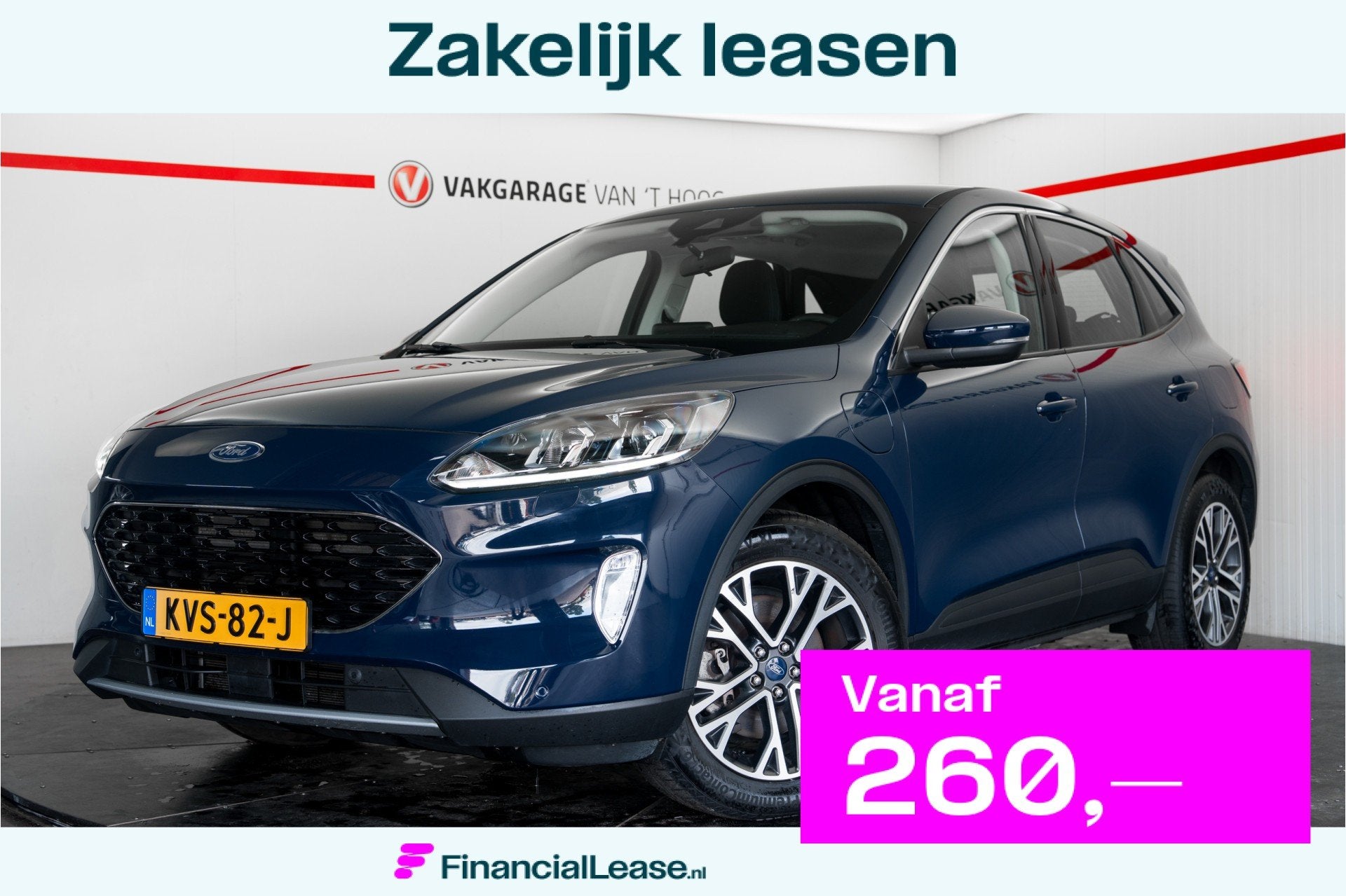 Ford Kuga 2.5 PHEV|Verwarmdevoorruit|Clima|applecarplay|