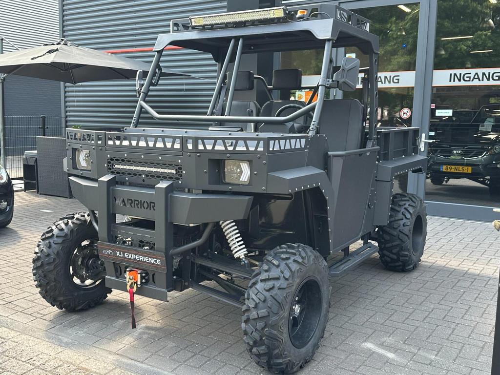 MASSIMO WARRIOR 1000 CC UTV AUTOMAAT 3 Pers 4X4 LIER LED BTW, Automaat, Gebruikt, Zwart, Bedrijf