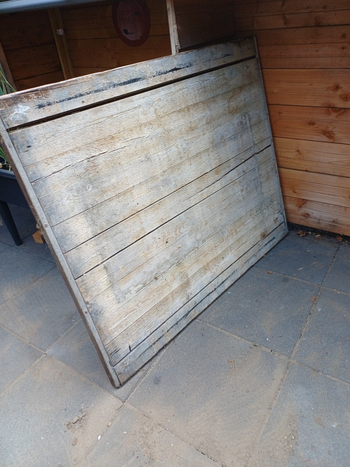 Steenschot - Robuuste houten plaat voor diverse toepassingen, Doe-het-zelf en Verbouw, Hout en Planken, Ophalen, Gebruikt, Plank