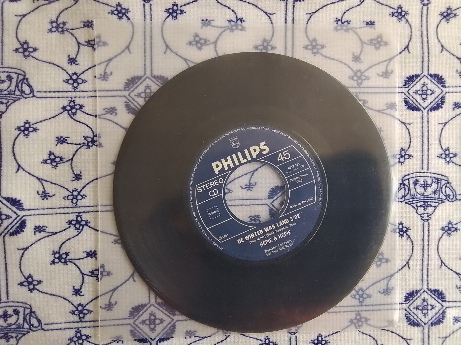 Hepie en Hepie           De winter was lang, Ophalen of Verzenden, Zo goed als nieuw, Nederlandstalig, Single