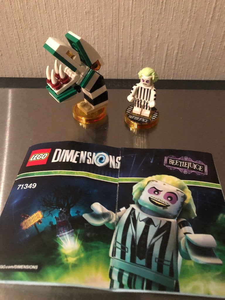Beetlejuice Lego dimensions (WiiU, ps3 ps4 xbox), Avontuur en Actie, 2 spelers, Ophalen of Verzenden, Zo goed als nieuw