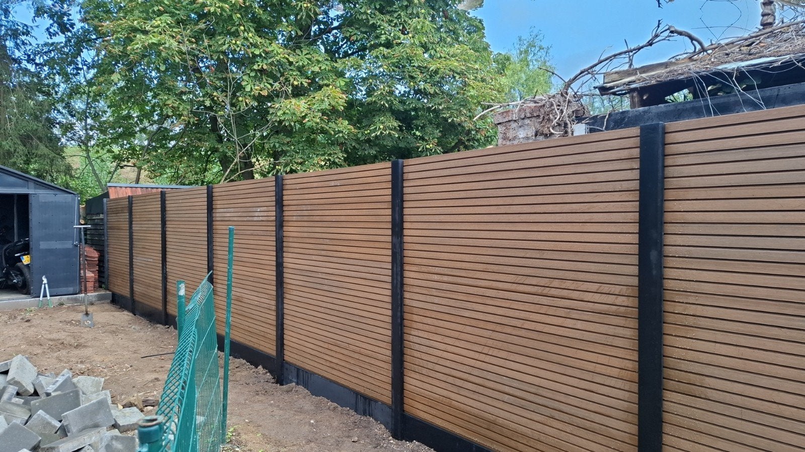 schutting voordelig en vakkundig geplaatst, Tuin en Terras, 1 tot 2 meter, Nieuw, Hout, Minder dan 3 meter