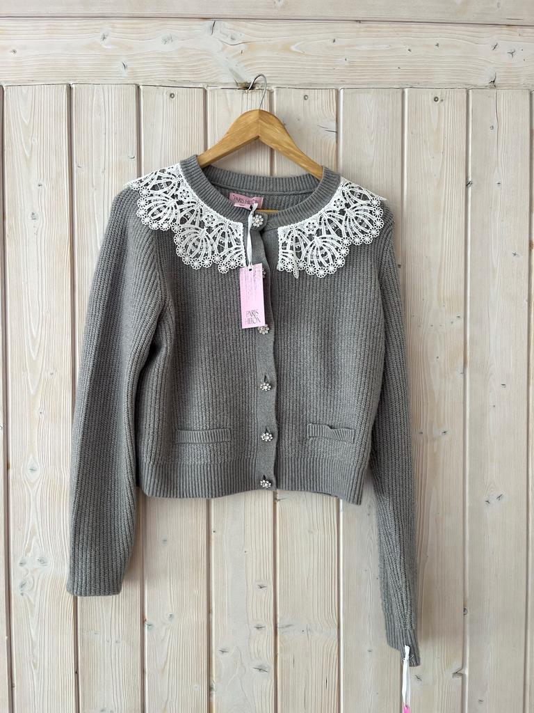 Nieuw Paris Hilton vest met kraagje - Maat M, Kleding | Dames, Ophalen of Verzenden, Nieuw, Maat 38/40 (M), Grijs