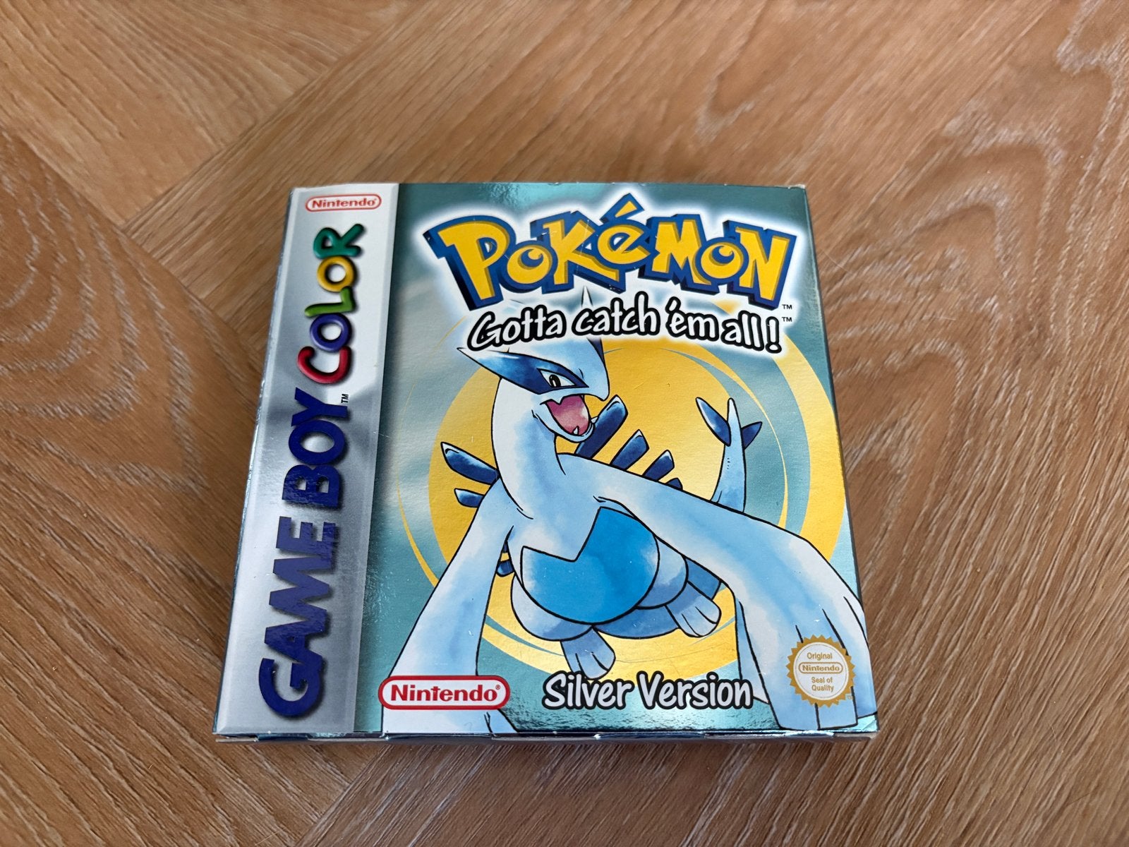 Nintendo Gameboy Color Pokémon Silver Version CIB MINT, Spelcomputers en Games, Games | Nintendo Game Boy, Gebruikt, 1 speler