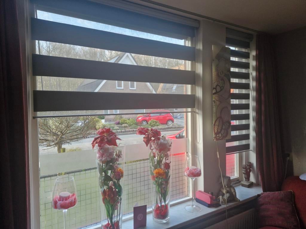 1 Duo rolgordijn 1.20m, Huis en Inrichting, Stoffering | Gordijnen en Lamellen, Ophalen