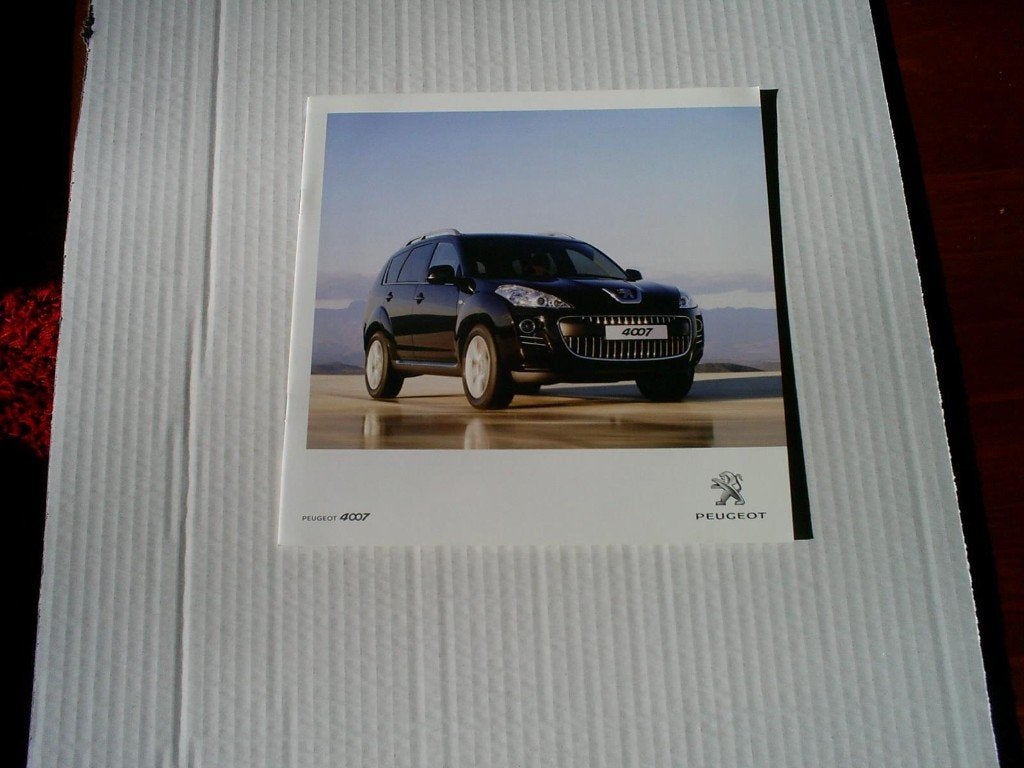 Peugeot 4007 11 / 2010 24 pag. Duits, Verzenden, Zo goed als nieuw, Peugeot