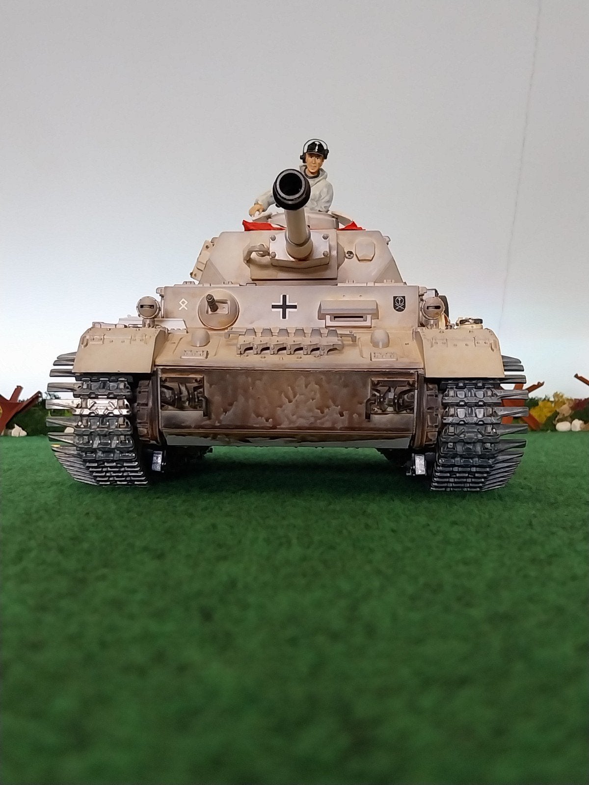 rc tank. panzer 4 G .torro ., Ophalen, Zo goed als nieuw