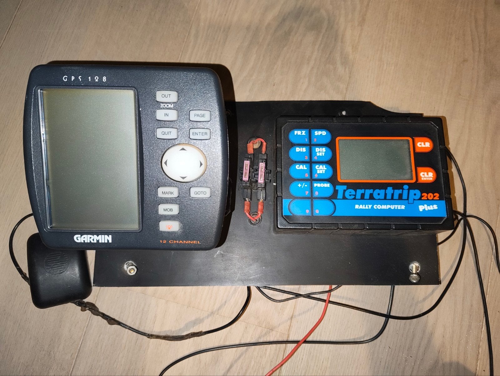 Terratrip 202 Plus Rally Computer + Garmin GPS 128 x2, Ophalen of Verzenden, Gebruikt