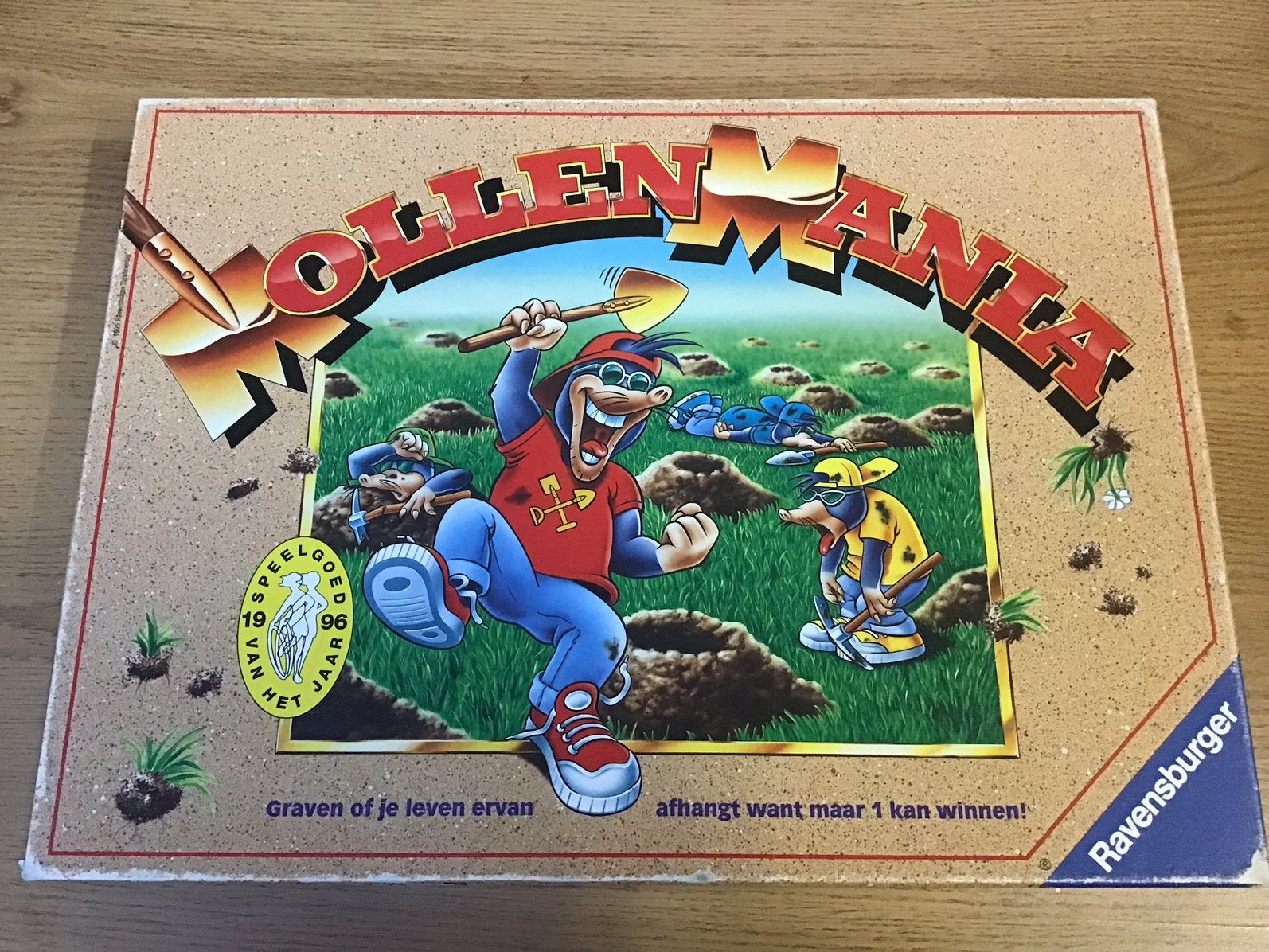 Mollenmania. Ravensburger, Hobby en Vrije tijd, Gezelschapsspellen | Bordspellen, Een of twee spelers, Ophalen of Verzenden, Gebruikt