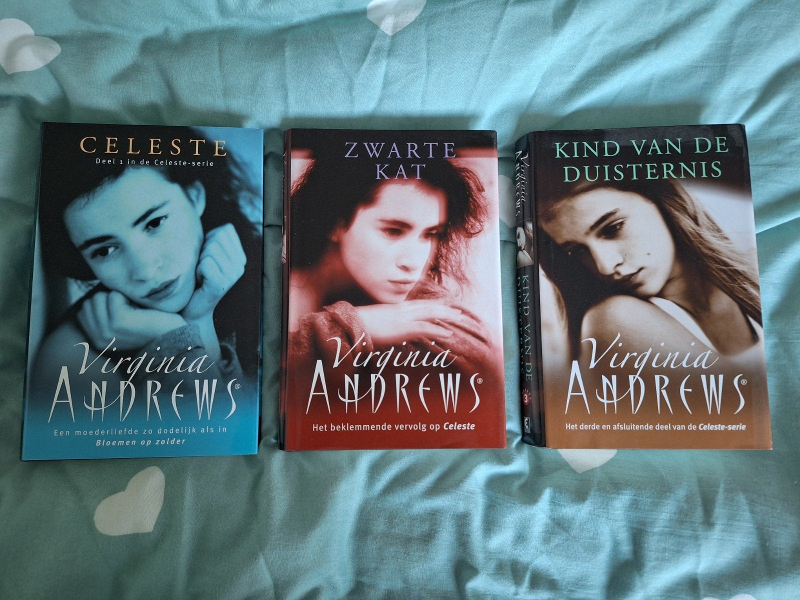 Celeste serie van Virginia Andrews (3 delen), Ophalen of Verzenden, Zo goed als nieuw, Virginia Andrews, Nederland