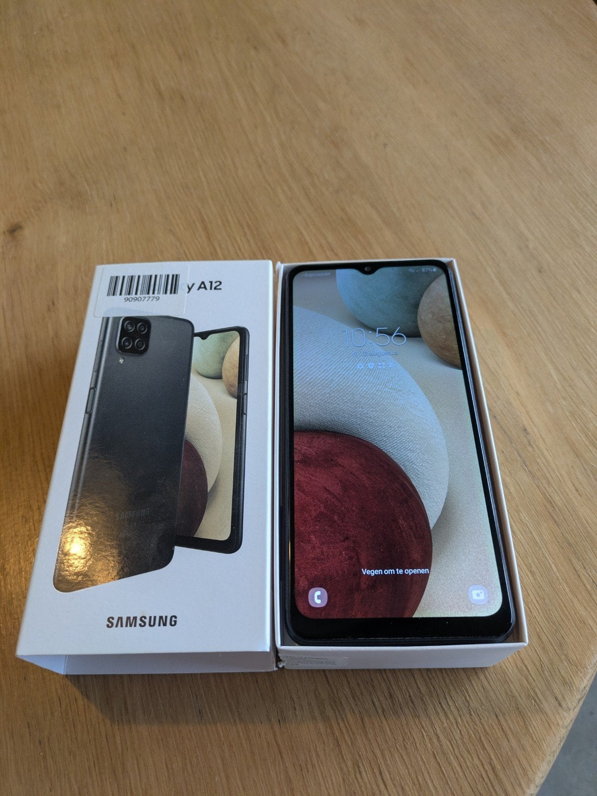 Samsung Galaxy A12, Overige modellen, Zwart, Touchscreen, Ophalen of Verzenden