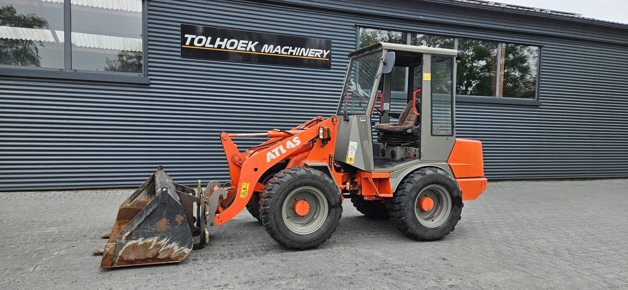 Atlas AR35 midi loader radlader (bj 2003), Zakelijke goederen, Wiellader of Shovel