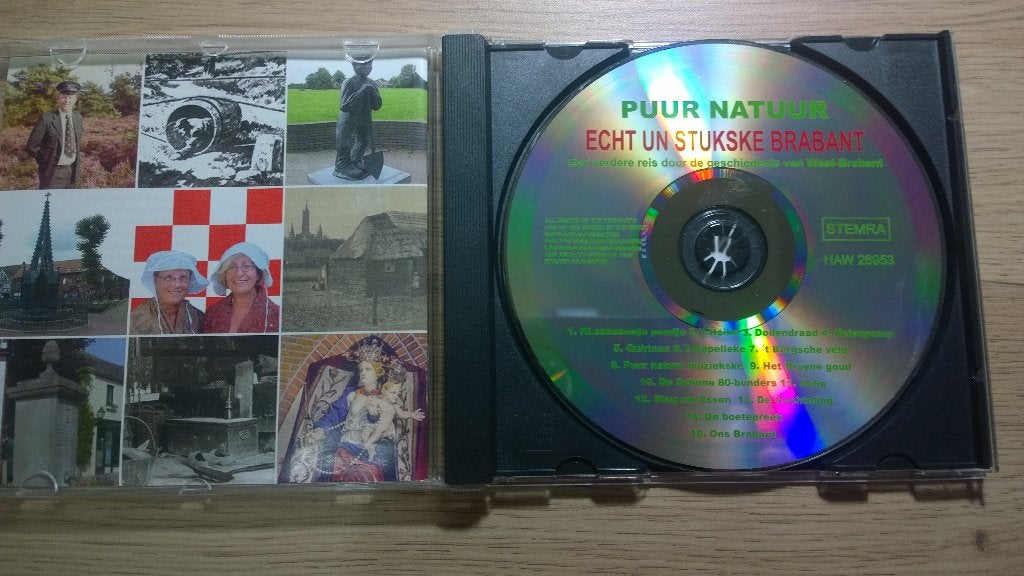 puur natuur- echt een stukske brabant, Ophalen, Gebruikt, Streekmuziek, Verzamelalbum