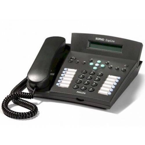 Philips Sopho Ergoline D330-2 D330 systeemtoestel, Telecommunicatie, Vaste telefoons | Niet Draadloos, Verzenden, Gebruikt
