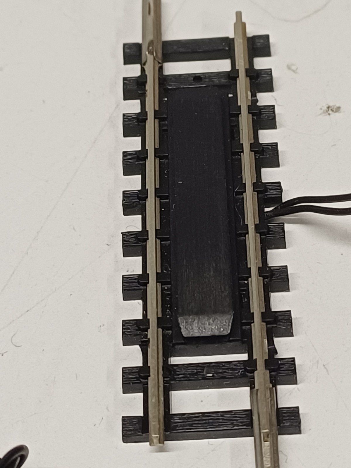 Minitrix 14980 N contactrails 50mm - 5 stuks, Ophalen of Verzenden, Zo goed als nieuw, Rails, Trix