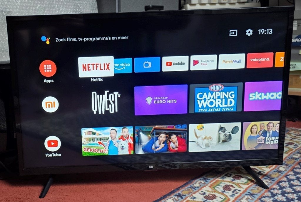 Google Smart TV Xiaomi Mi 32 Inch 81cm Wi-Fi HDMI USB, Ophalen, Zo goed als nieuw