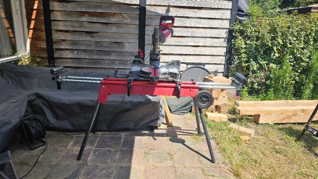 Skil afkortzaag 1320, Doe-het-zelf en Verbouw, Gereedschap | Zaagmachines, Ophalen, Gebruikt, 70 mm of meer, Skil