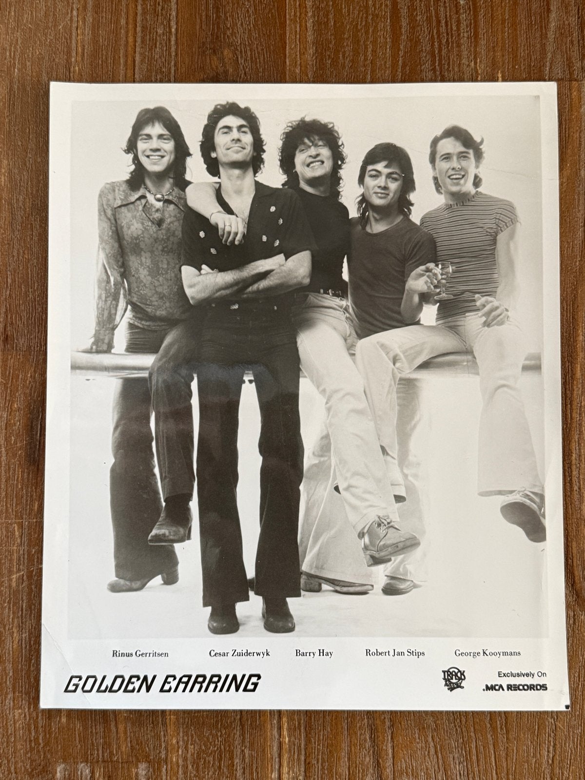 Golden Earring - Originele Promo Foto, 1960 tot 1980, Gebruikt, Foto, Ophalen of Verzenden