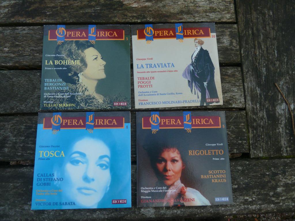 Opera lirica - 4 x cd, Ophalen of Verzenden, Romantiek, Zo goed als nieuw, Opera of Operette