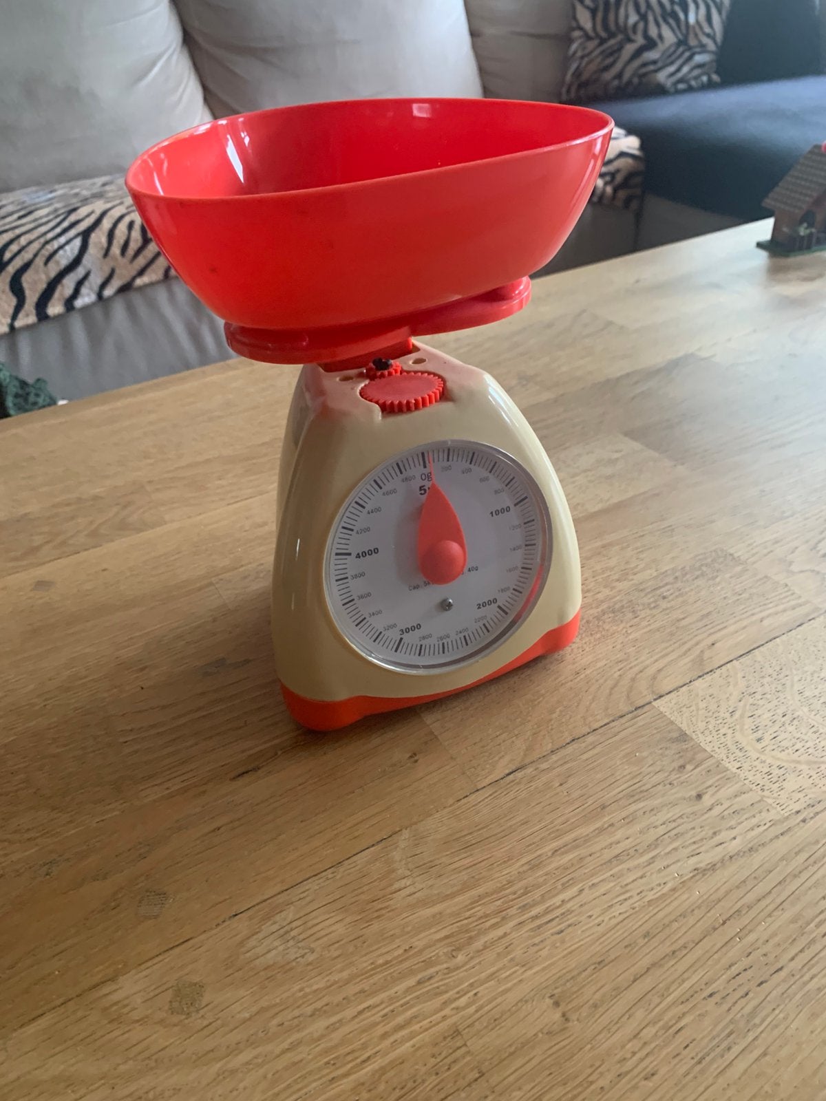 Weegschaaltje jaren 60 (vintage), Ophalen of Verzenden, Gebruikt