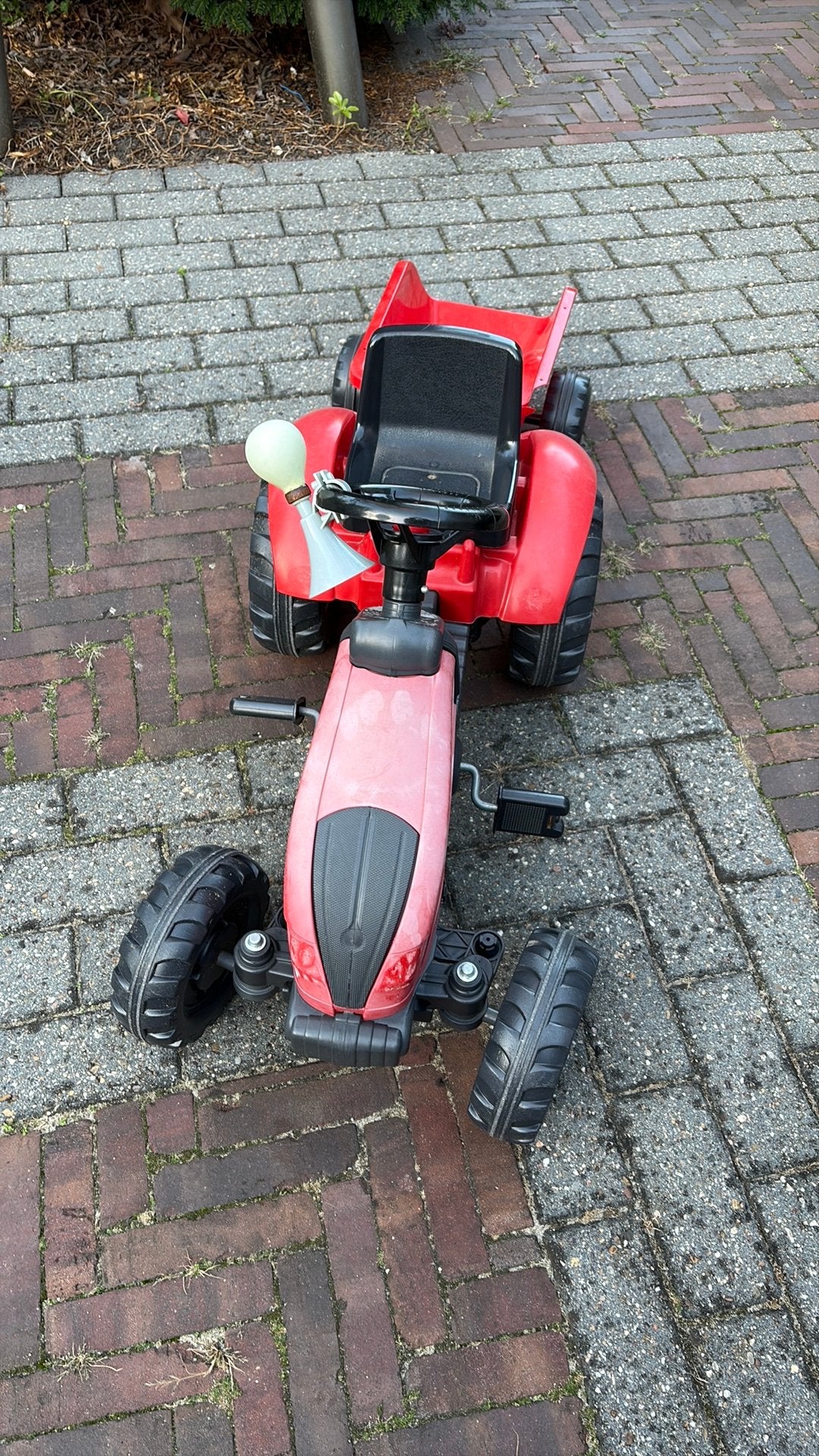 Tractor met aanhanger, Ophalen, Gebruikt