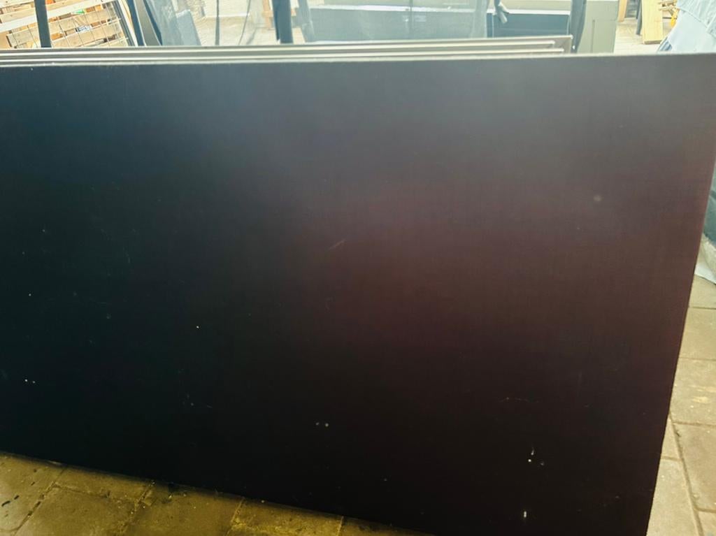 Hoofdboord voor boxspring 115x 195, Ophalen, Gebruikt, Zwart, Tweepersoons