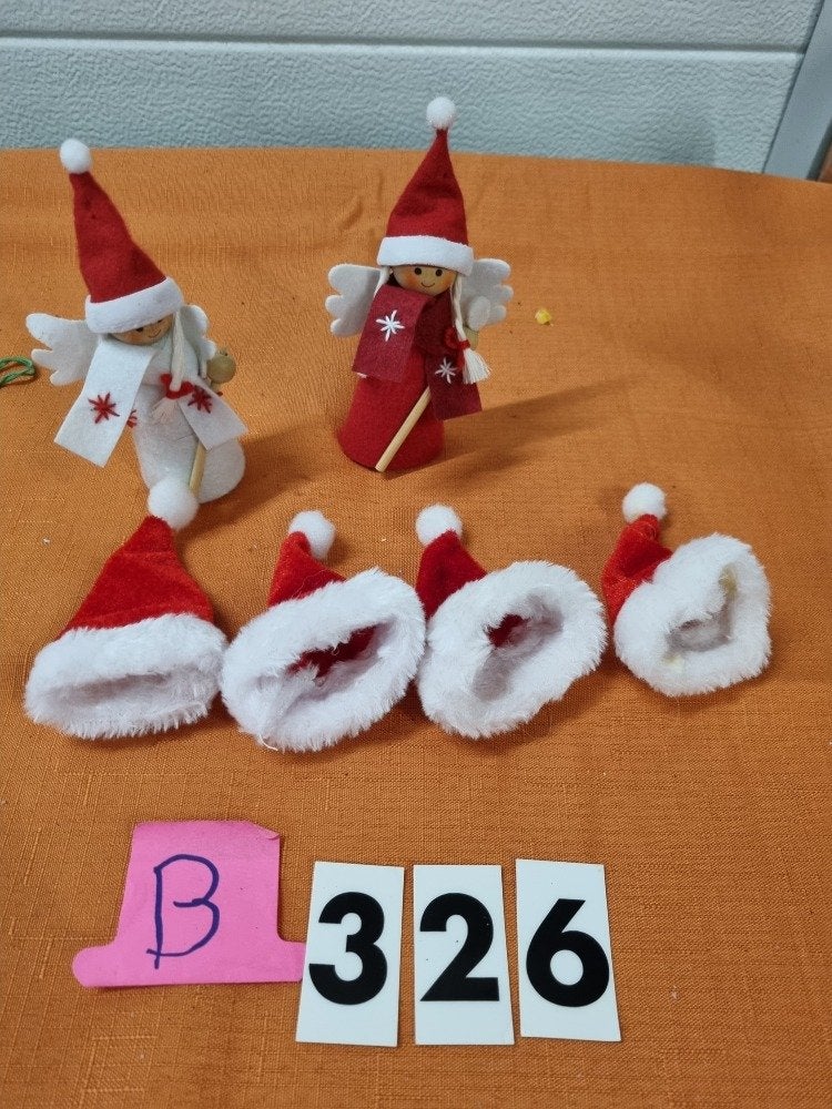 kerst mutsen en engelen [b326], Ophalen of Verzenden, 'T Olde Gre-j, Info@toldegrej.nl, Endepoelstraat 20f Didam