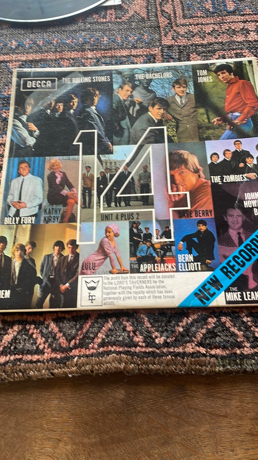 Verzamel LP met één Stones nummer, Ophalen of Verzenden, Gebruikt, 12 inch, Poprock