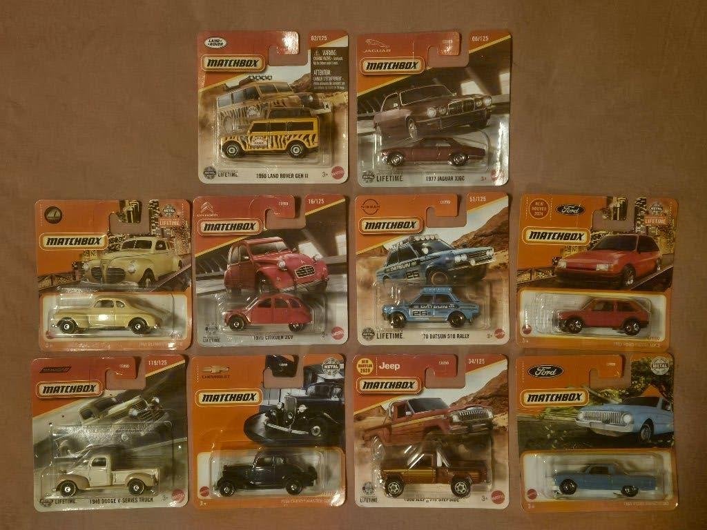 Matchbox Mainline Modellen 10 stuks, Ophalen of Verzenden, Nieuw, Auto