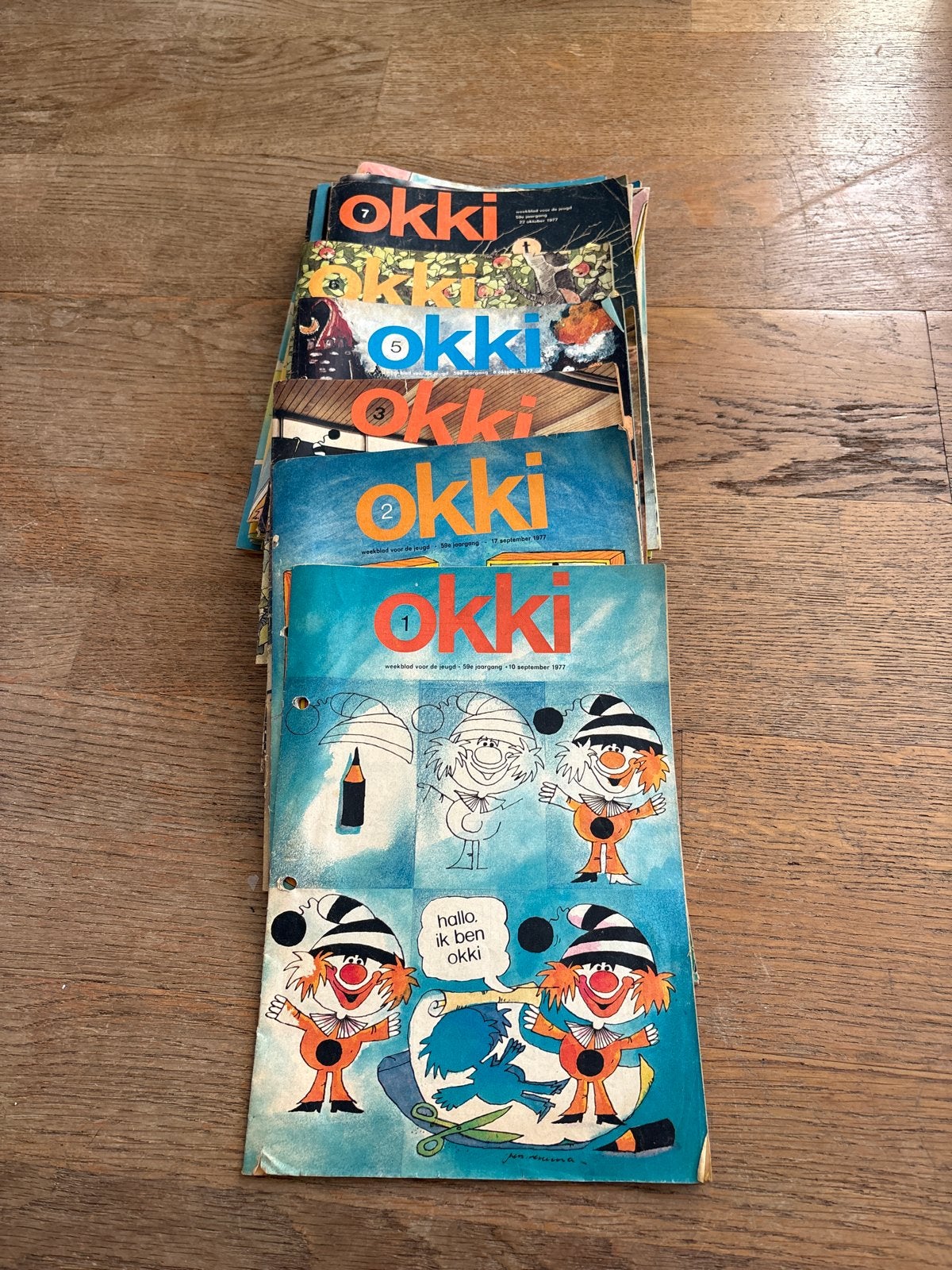 Oud Okki Tijdschrift Collectie - Jaren '70, Ophalen, Gelezen, Overige typen