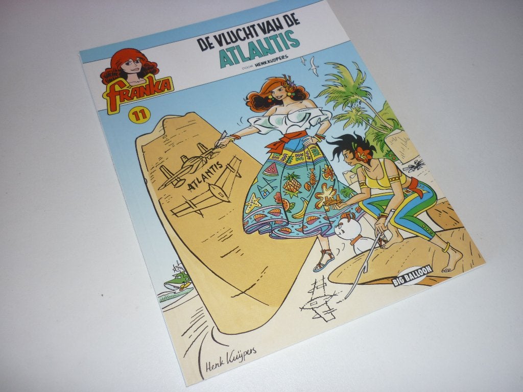 Henk Kuijpers: Franka 11. De Vlucht van de  Atlantis, Eén stripboek, Ophalen of Verzenden, Zo goed als nieuw