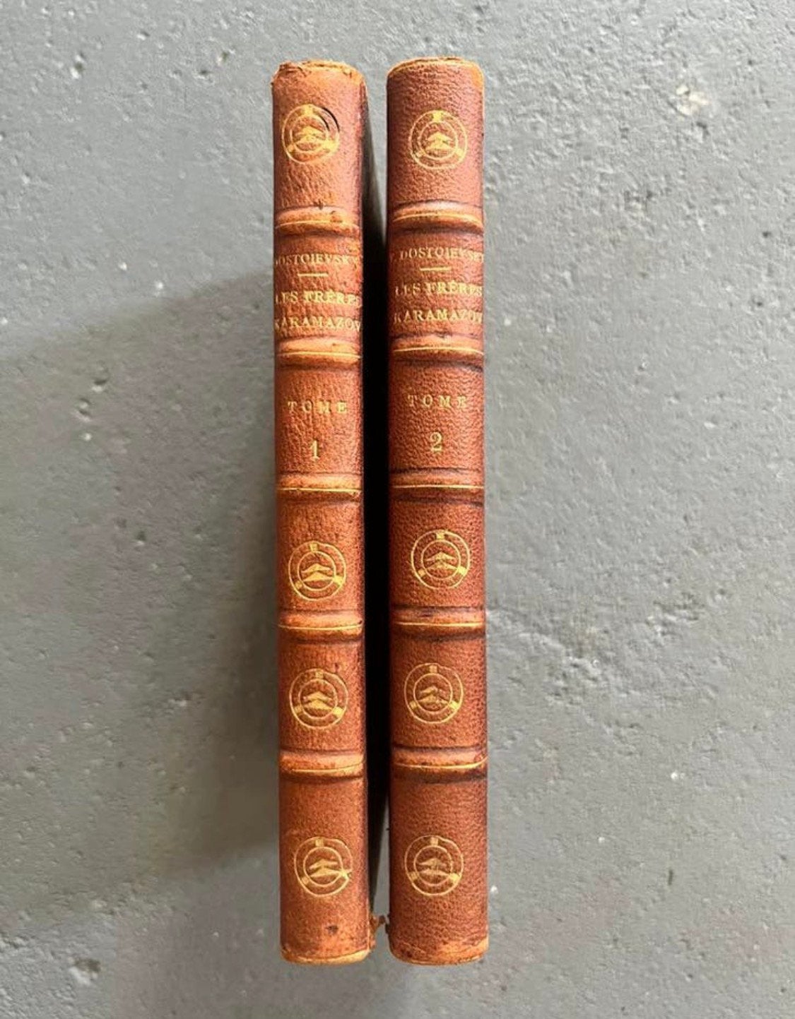 Dostoyevsky Frères Karamazov Halpérine-Kaminsky boekband oud, Ophalen of Verzenden