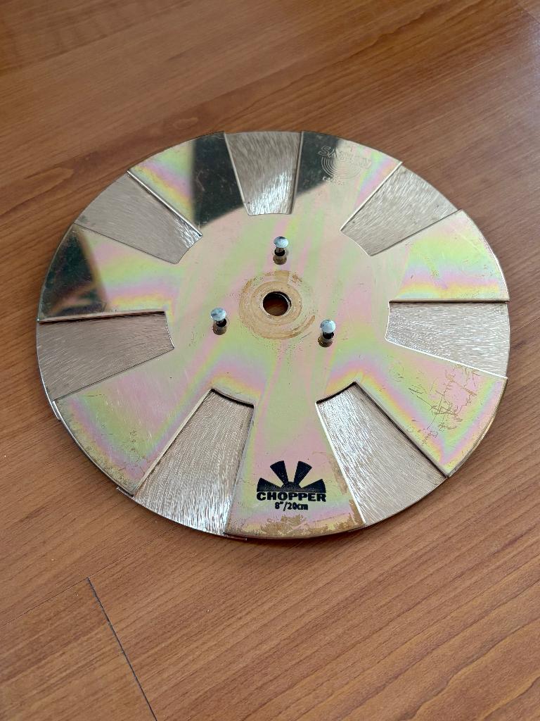 Sabian Chopper 8” effectbekken / stack cymbal, Muziek en Instrumenten, Drumstellen en Slagwerk, Ophalen, Gebruikt, Overige merken