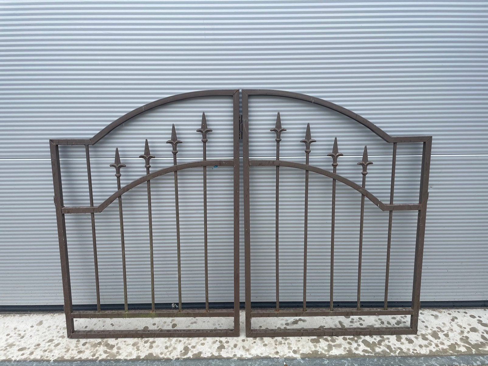Net metalen tuinhek, Ophalen of Verzenden, Nieuw, IJzer, Tuinhek