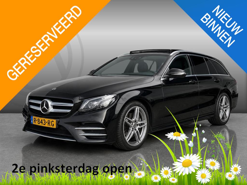 Mercedes-Benz E-klasse Estate 220 d 4Matic Premium Plus AMG, Automaat, Stof, Gebruikt, Zwart