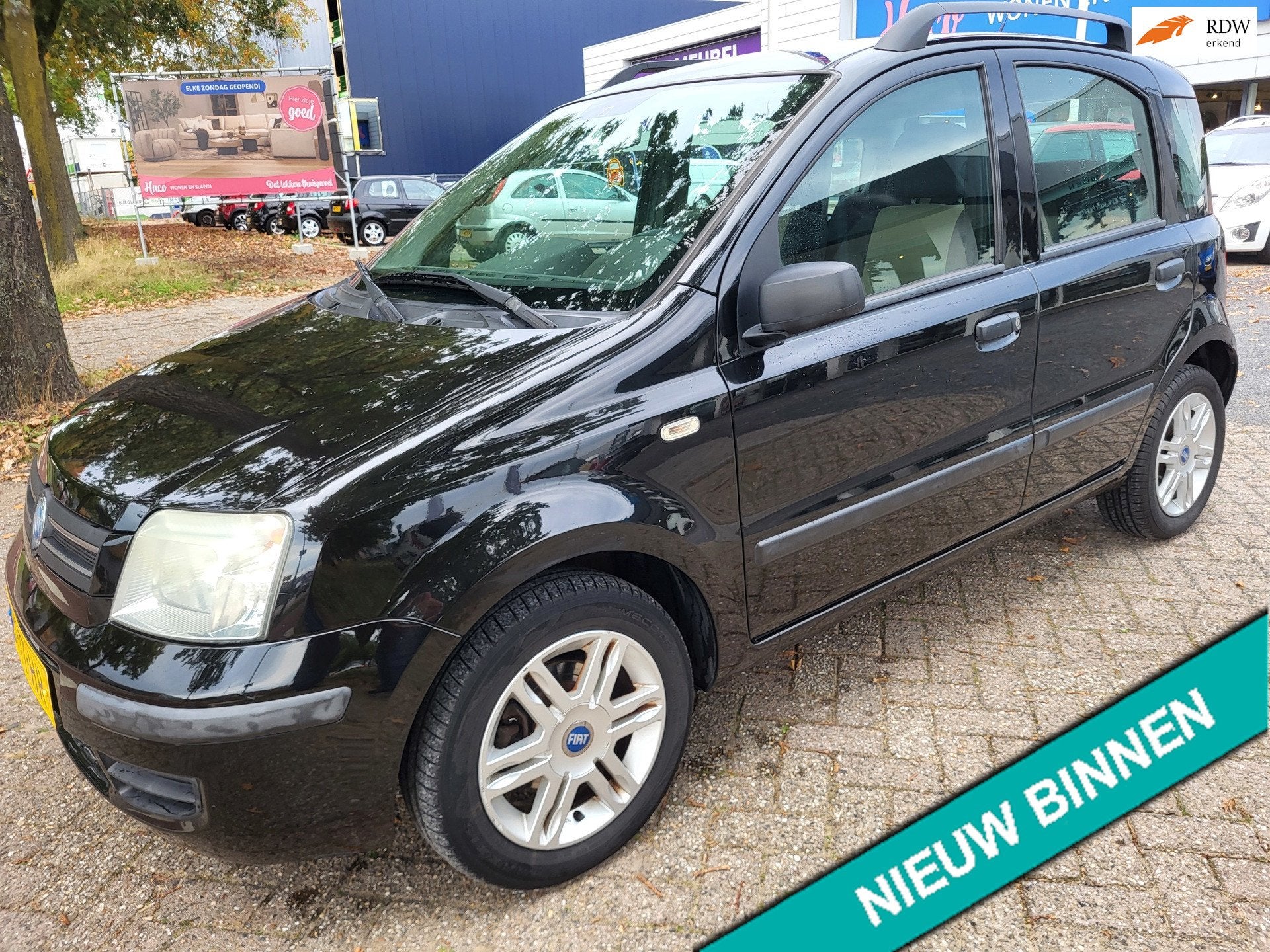 Fiat Panda 1.2 Edizione Cool, Auto's, Voorwielaandrijving, Stof, Gebruikt, Zwart
