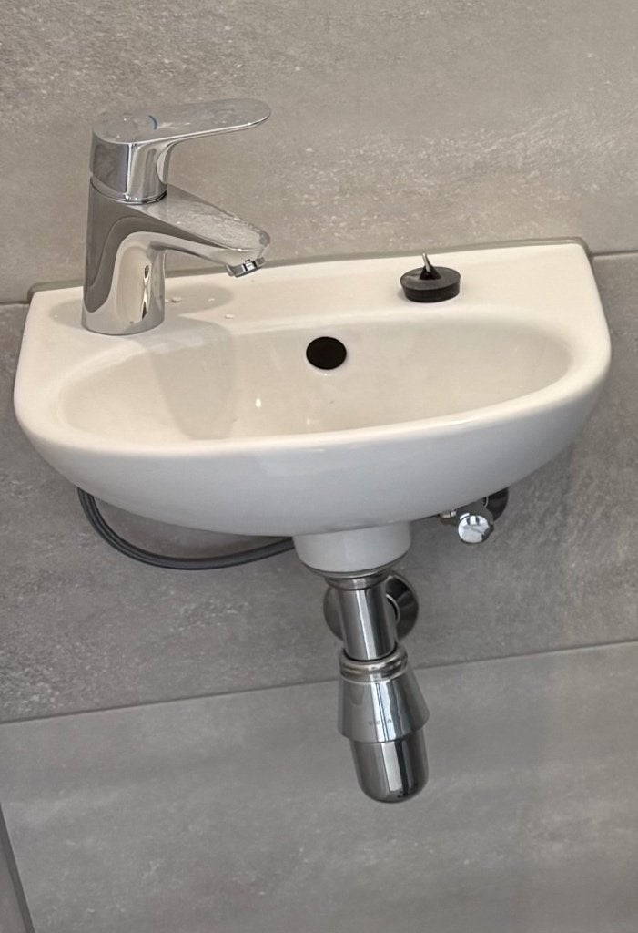 Hans Grohe Badkamer en toilet wasbakken inclusief kranen, Ophalen, Gebruikt